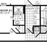 floor plan of 3 BEDROOM/ 3 BATH workforce HOUSING SOLUTION